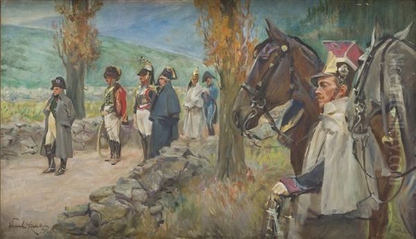 Napoleon Observing Battle Of Somosierra - view 1