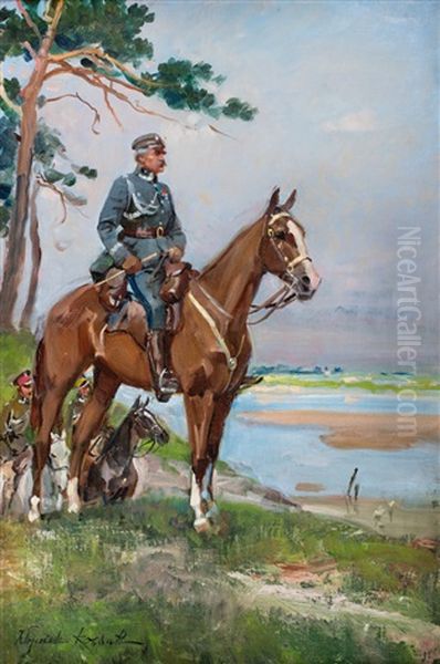 Marszalek Jozef Pilsudski Na Kasztance - view 1