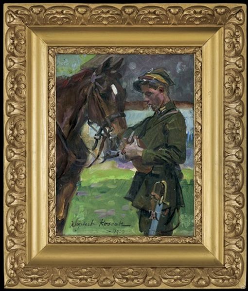 Ulan With A Horse - view 1