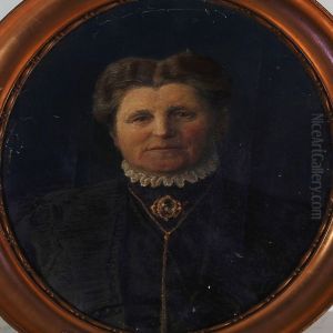 Portrait Of A Elder Woman by Marcus Bech Fritz