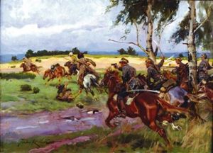 Poscig by Woiciech Ritter Von Kossak