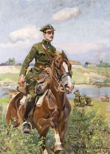 Portret Ppor Soehnela Na Koniu Portret Ppor Soehnela Na Koniu
