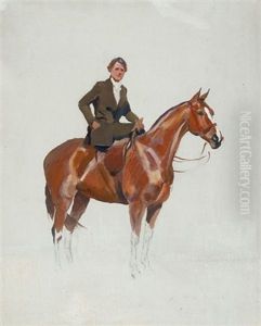 Horsewoman by Woiciech Ritter Von Kossak