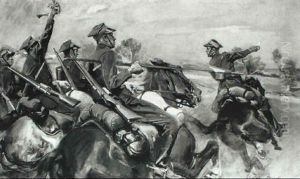 Polish Cavalrymen by Woiciech Ritter Von Kossak