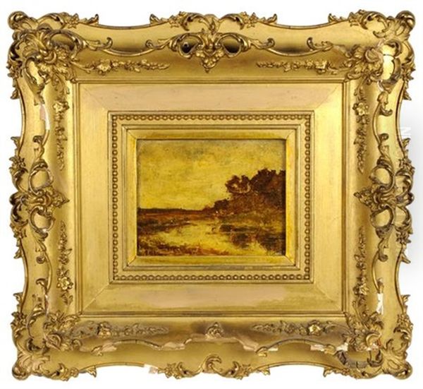 Sepia Toned Riverscape - view 1