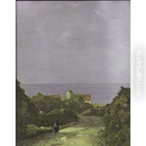 A Normandy Landscape by Frederick William Kost