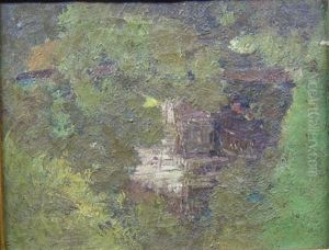 Britton's Mill, Clove Lake (incl. A Pencil Study Of The Same)