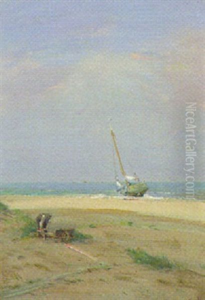 Fischerboot Am Strand - view 1