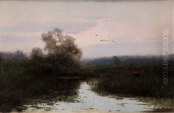Spring Morning On The Lake - view 1