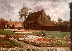 Tending To The Tulips