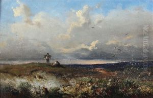 Rast In Den Dunen by Carl Georg Koester