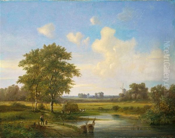 Landschaft Mit Heuernte - view 1