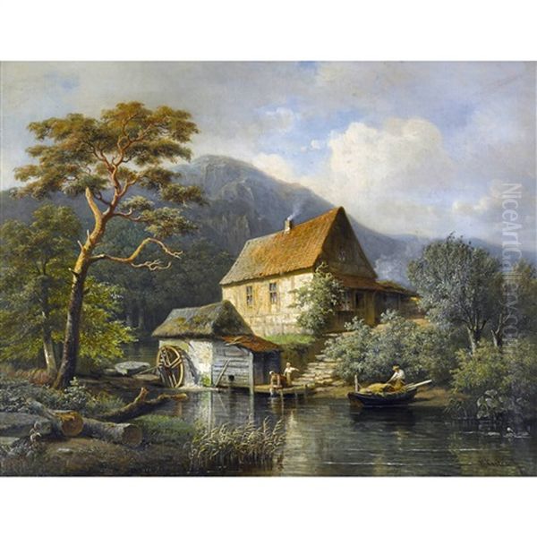 Landschaft Mit Muhle - view 1