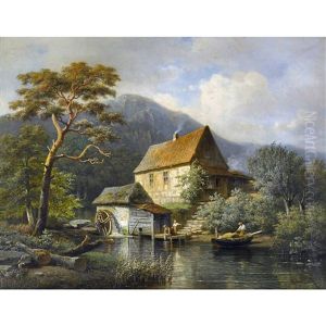 Landschaft Mit Muhle