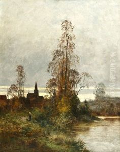 Romantische Seelandschaft