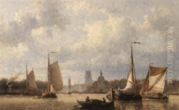 Shipping Off A Dutch Port - view 1