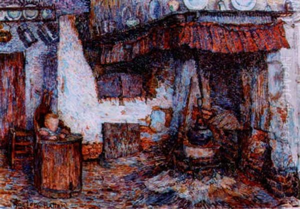 Interior With Child In Chair - view 1