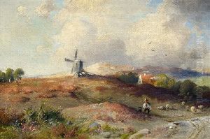 Hollandische Landschaft by Paul Koester