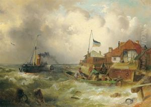 Sturmische See by Paul Koester