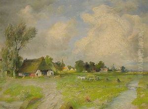Landschaft Am Niederrhein by Paul Koester