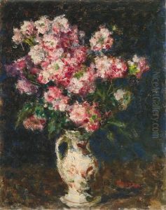 Still Life With Flowers by Jozsef Koszta