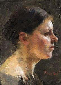 Woman In Profile Woman In Profile
