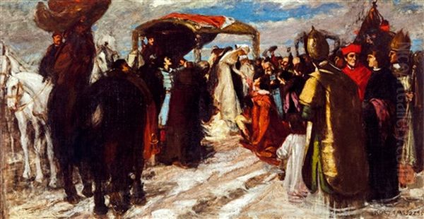King Matthias Meets Beatrix - view 1