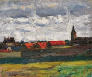 Village With Church Village With Church