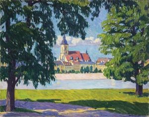 German Small Town by Gyula Kosztolanyi Kann