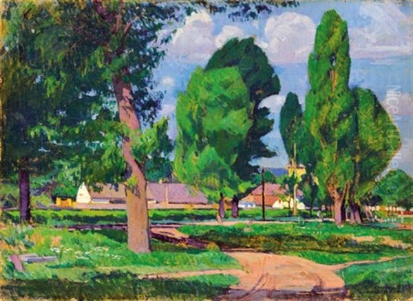 Park In The Spring - view 1