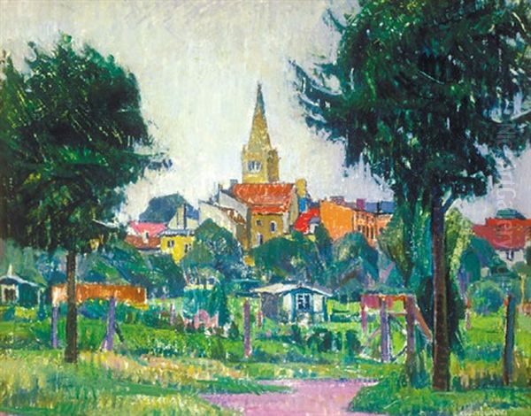 View Of A Small Town Church - view 1