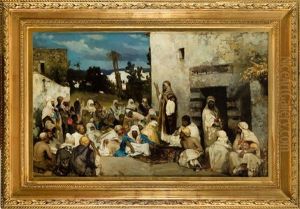Sermon At Capernaum by Vasili Aleksandrovich Kotarbinsky