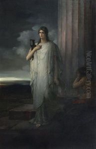 Greek Maiden by Vasili Aleksandrovich Kotarbinsky