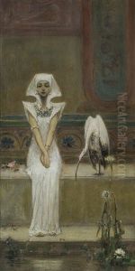 Egyptian Woman by Vasili Aleksandrovich Kotarbinsky