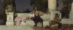 Moonlit Serenade by Vasili Aleksandrovich Kotarbinsky