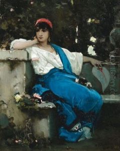 Reverie by Vasili Aleksandrovich Kotarbinsky