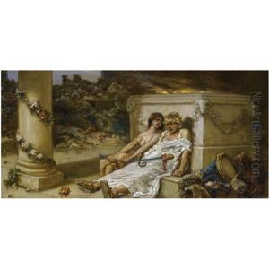 Cupid And Bacchante