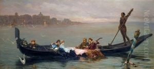 Venetian Serenade by Vasili Aleksandrovich Kotarbinsky