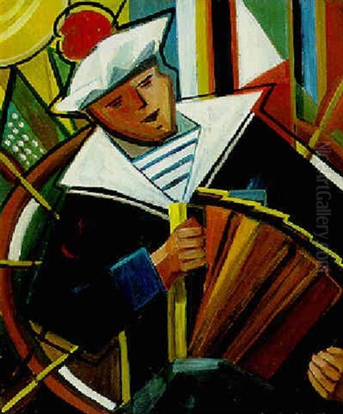 Cubist Sailor - view 1