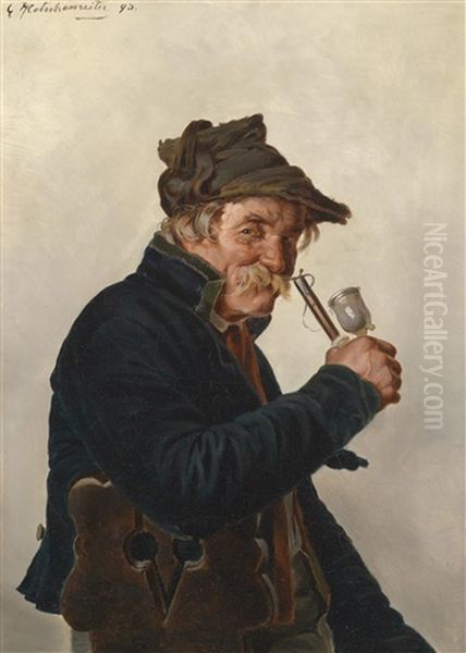 Der Pfeifenraucher - view 1