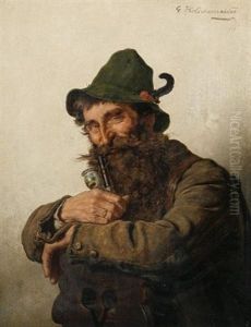 A Bavarian Gentleman (+ A Companion; Pair) by Hugo Kotschenreiter