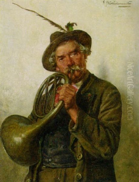 Der Hornblaser - view 1