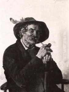 The Pipe Smoker by Hugo Kotschenreiter