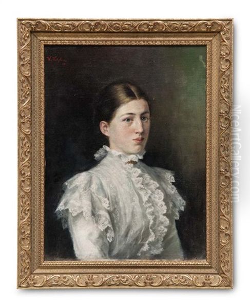 Portrait Der Jungen Grosfurstin Und Zarenschwester Olga Alexandrovna Romanova - view 1
