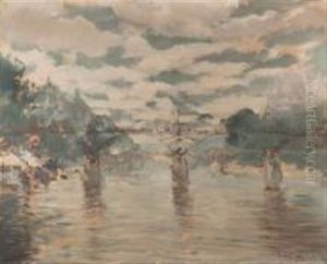 Vue De Paris by Constantin Kousnetsoff