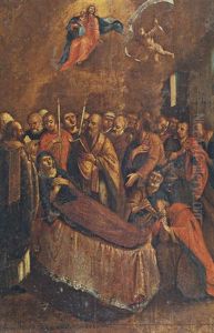 The Assumption Of The Virgin by Nikolaos Koutouzis
