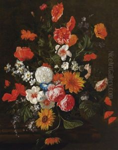 Bouquets De Jonquilles by Philips van Kouwenberg