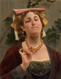La Collana by Luigi Bechi