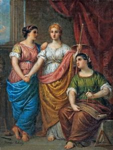 A Muveszetek Allegoriaja by Mihaly Kovacs
