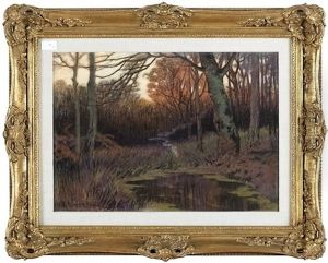 Antique Russian Painting Ivan Kowalski (1839-1937)